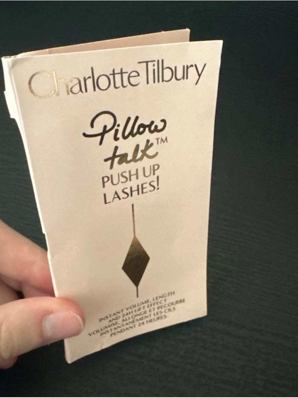 Charlotte Tilbury Black Lash Lift-Up Mascara Sample Tube